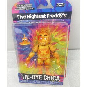 Funko Five Nights at Freddy's Funko Tie-Dye Chica 5" Action Figure w/ Mr Cupcake